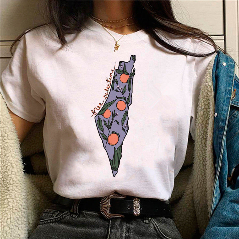 Palestine T-shirts Women.