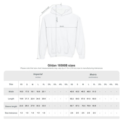 Dragon-Inspired Youth Hoodie - Rise in Smoke Graphic Sweatshirt, Gamer Apparel, Fantasy Costume, Gift for Kids,
