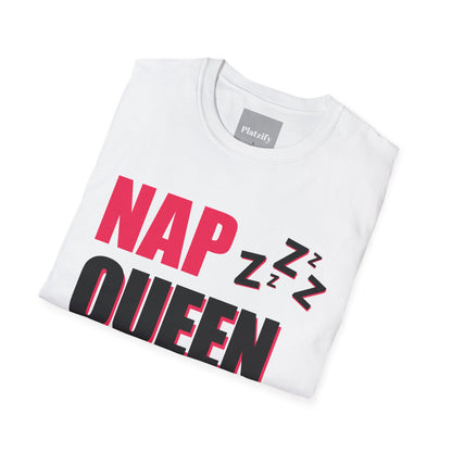 Copy of Nap Queen T-Shirt | Funny Sleep Tee, Gift for Nappers, Relaxation Humor Shirt, Cozy Lounge Tee, Fun Nap Time Apparel