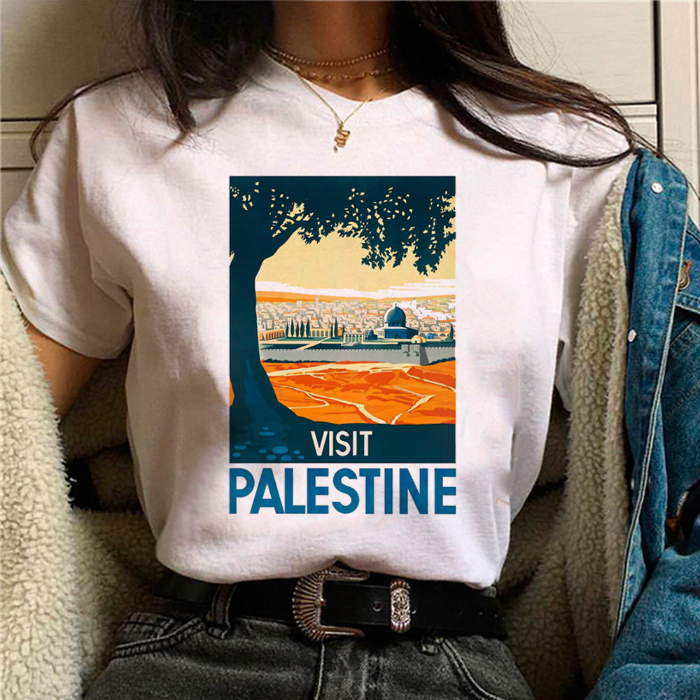 Palestine T-shirts Women.