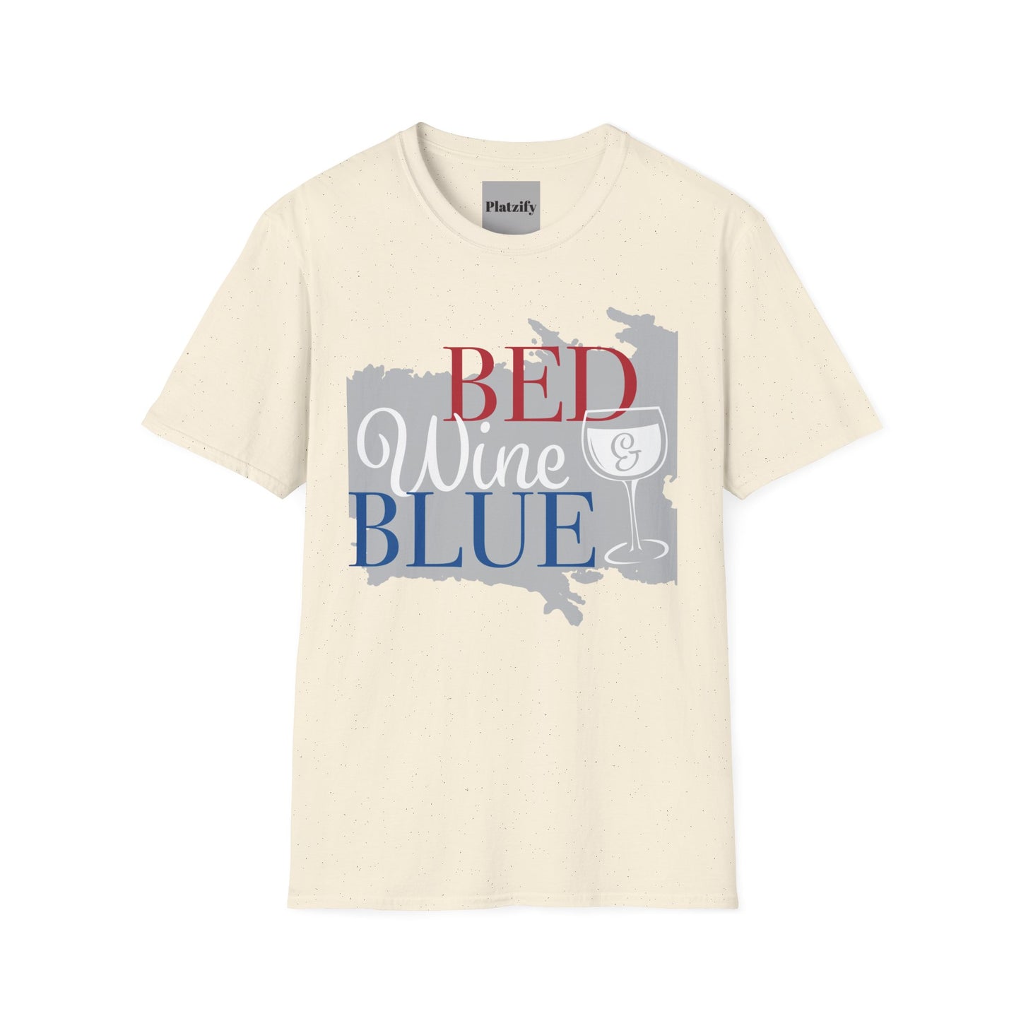 Copy of Patriotic Wine Lovers T-Shirt, Perfect for BBQs, Summer Parties, Casual Summer Wear