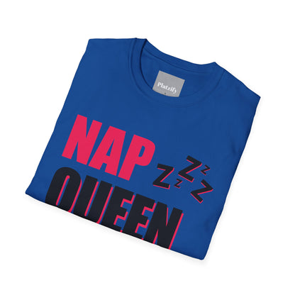 Copy of Nap Queen T-Shirt | Funny Sleep Tee, Gift for Nappers, Relaxation Humor Shirt, Cozy Lounge Tee, Fun Nap Time Apparel