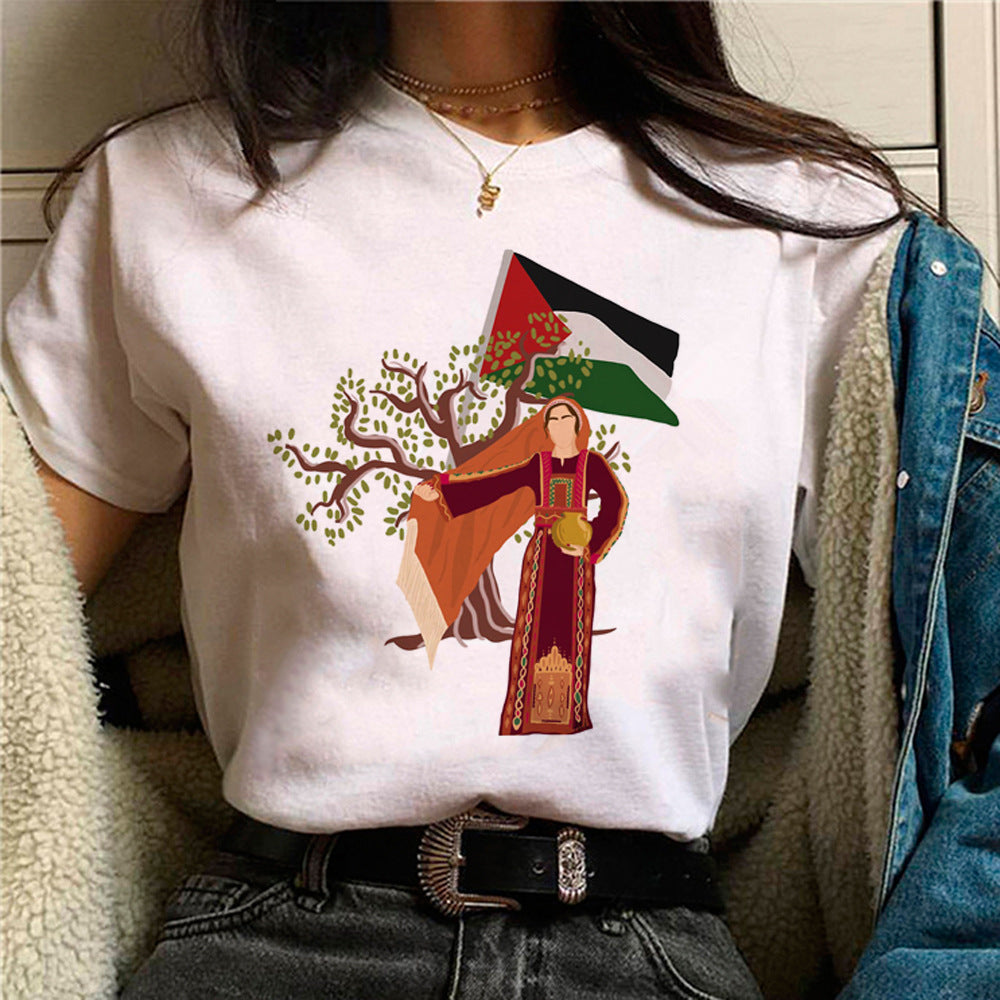 Palestine T-shirts Women.