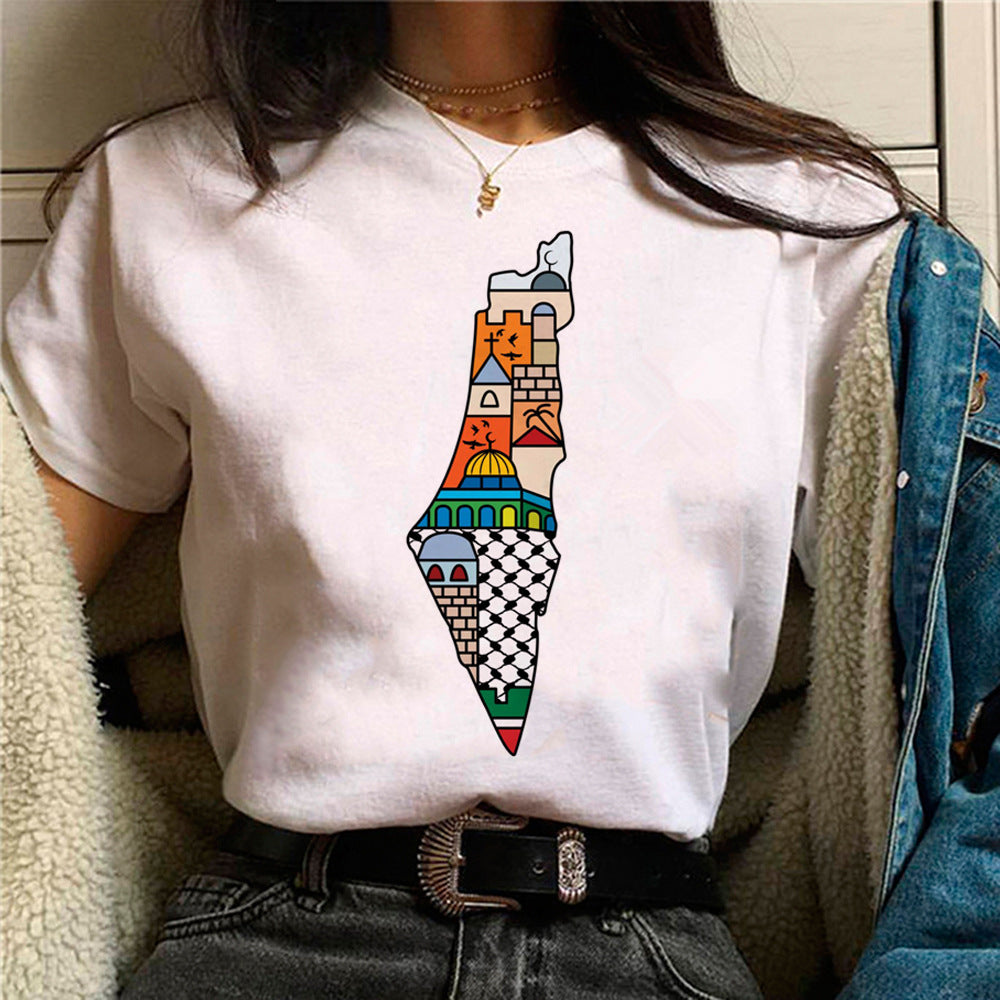 Palestine T-shirts Women.